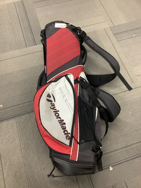 Vist Large View of Product Image Which is Used Taylormade 4WAY Mens Stand Bag Black