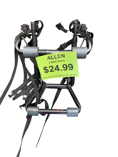 Vist Large View of Product Image Which is Used Allen 2 BIKE Rear Mount Carrier Black