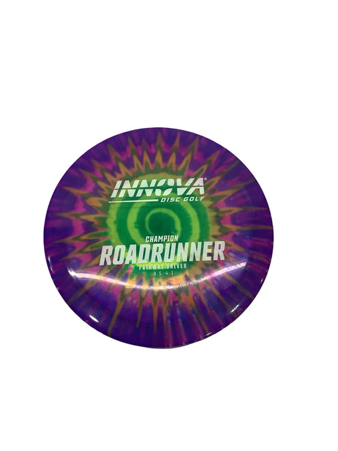 Vist Large View of Product Image Which is Used Innova CHAMPION ROADRUNNER Disc Golf Driver Purple 174g