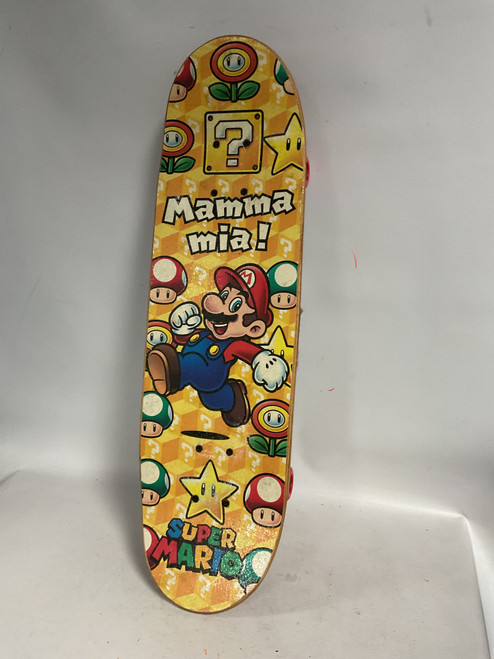Vist Large View of Product Image Which is Used SUPER MARIO SKATEBOARD Complete Skateboard None 8"