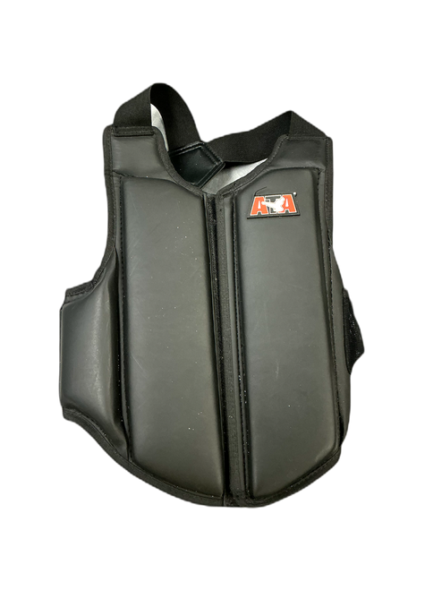 Vist Large View of Product Image Which is Used ATA Martial Arts Chest Guard Black SM