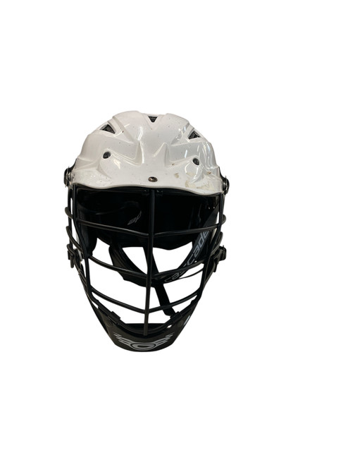 Vist Large View of Product Image Which is Used Cascade CPVR Lacrosse Helmet White LG