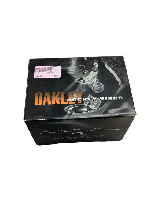 Vist Large View of Product Image Which is Used Oakley HOCKEY VISOR Helmet Full Visor Combo None One Size