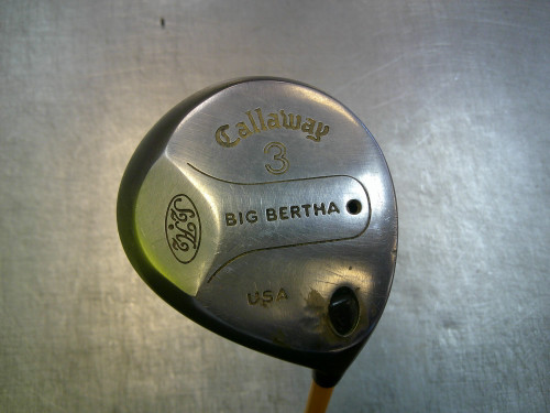 Vist Large View of Product Image Which is Used Callaway BIG BERTHA Mens Fairway Wood RH 3 Wood