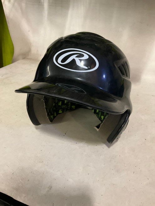 Vist Large View of Product Image Which is Used Rawlings BATTING HELMET Batting Helmet No Mask Black MD