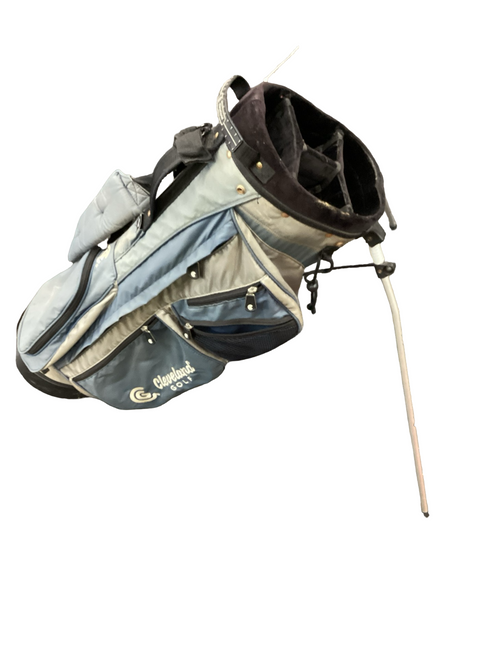 Vist Large View of Product Image Which is Used Cleveland Mens Stand Bag Royal Blue