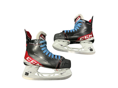 Vist Large View of Product Image Which is Used CCM JETSPEED SHOCK Junior Hockey Skate Junior 03