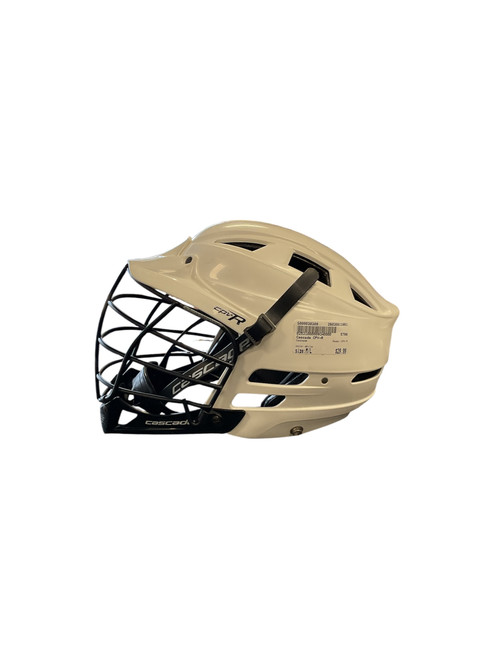 Vist Large View of Product Image Which is Used Cascade CPV-R Lacrosse Helmet White M/L