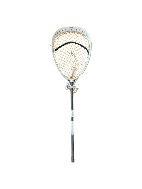 Vist Large View of Product Image Which is Used STX GOALIE STICK Men Def/LSM Complete Stick White