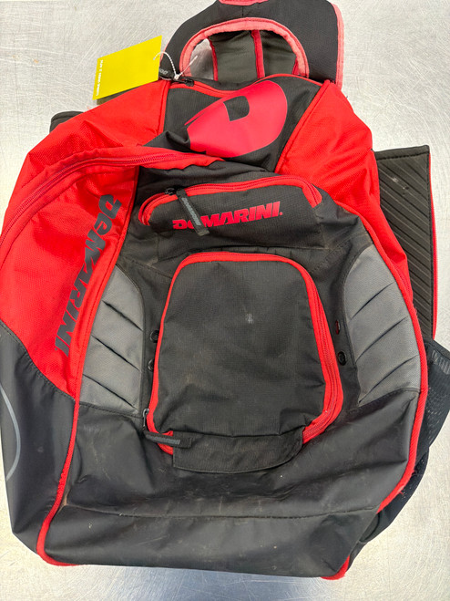 Vist Large View of Product Image Which is Used Demarini BACKPACK BAG BB/SB Player Backpack Red