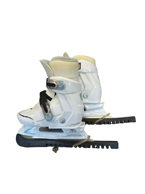 Vist Large View of Product Image Which is Used NITRO 7.7 Youth Hockey Skate Adjustable