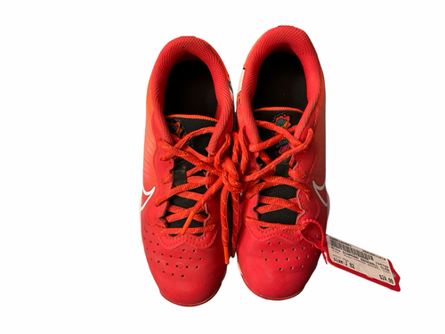 Vist Large View of Product Image Which is Used Nike DIAMOND BASEBALL CLEAT BB/SB Cleats Red Junior 02