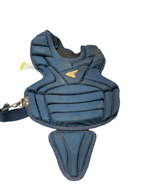 Vist Large View of Product Image Which is Used Easton NAVY CHEST PROTECTOR Catchers Chest Protector Navy Blue Junior