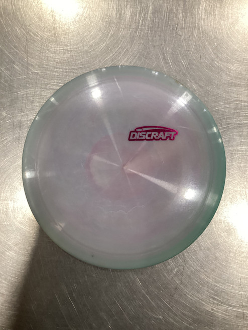 Vist Large View of Product Image Which is Used Discraft VULTURE Disc Golf Driver Purple