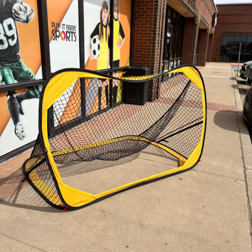 Vist Large View of Product Image Which is Used Score 4X6 POPUP PAIR Soccer Goal