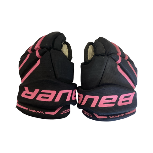 Vist Large View of Product Image Which is Used Bauer VAPOR X EDGE Youth Gloves Black 9"