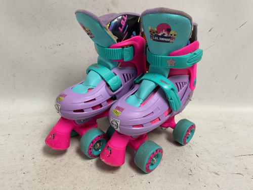 Vist Large View of Product Image Which is Used LOL SURPRISE Child Roller Quad Skates Purple Adjustable