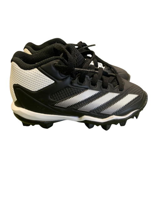 Vist Large View of Product Image Which is Used Adidas BB/SB Cleats Black Youth 10.5