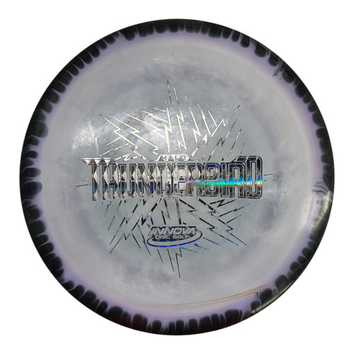 Vist Large View of Product Image Which is Used Innova HALO THUNDERBIRD 173.5G Disc Golf Driver Purple