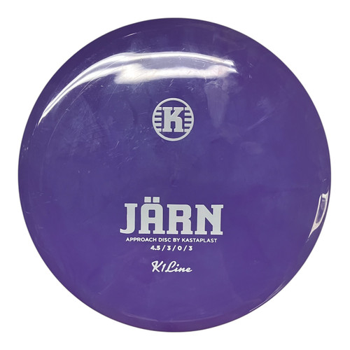Vist Large View of Product Image Which is Used Kastaplast JARN K1 LINE Disc Golf Mid Range Purple