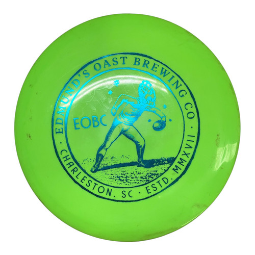 Vist Large View of Product Image Which is Used Innova LEOPARD 175G Disc Golf Mid Range Neon Green