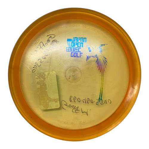 Vist Large View of Product Image Which is Used Innova JAPAN DISC GOLF OPEN Disc Golf Driver Yellow