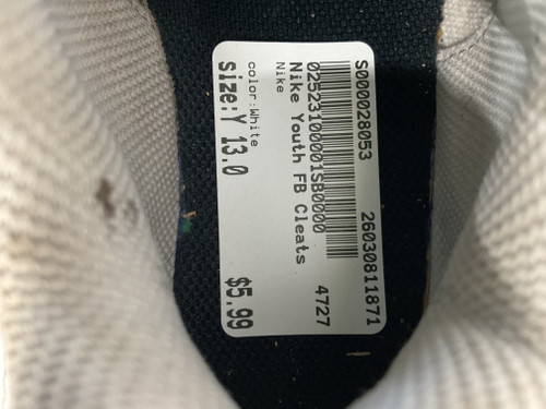 Vist Large View of Product Image Which is Used Nike Track & Field Cleats Jr Black Junior 01