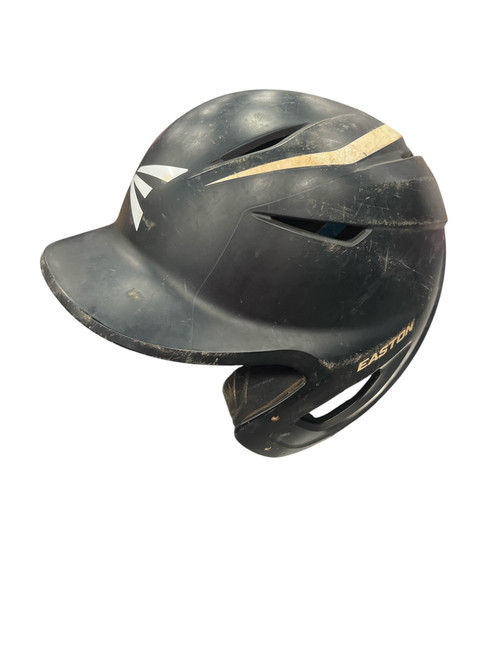 Vist Large View of Product Image Which is Used Easton HELMET Batting Helmet No Mask Black MD