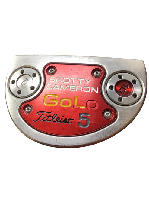 Vist Large View of Product Image Which is Used Titleist SC GOLO 5 Mens Putter RH 35” SCOTTY CAMERON