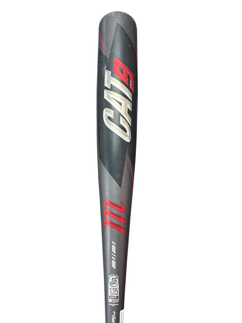 Vist Large View of Product Image Which is Used Marucci CAT 9 BB/SB USSSA 2 3/4 Bat 31"