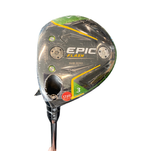 Vist Large View of Product Image Which is Used Callaway EPIC FLASH Mens Fairway Wood RH 3 Wood