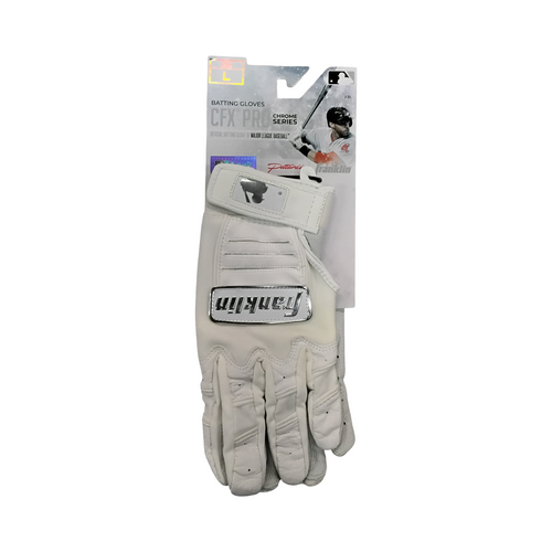 Vist Large View of Product Image Which is Used Franklin CFX PRO Chrome Batting Gloves