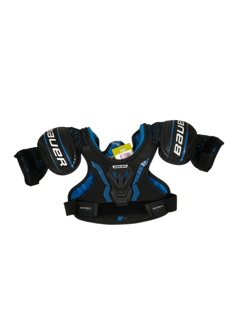 Vist Large View of Product Image Which is Used Bauer Youth Shoulder Pads SM