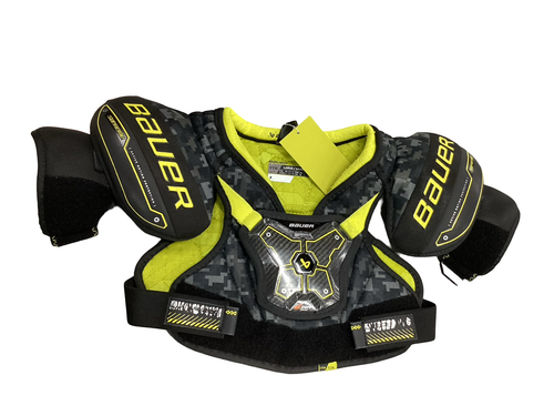 Vist Large View of Product Image Which is Used Bauer MACH SUPREME Youth Shoulder Pads LG