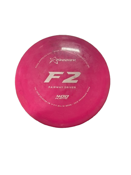 Vist Large View of Product Image Which is Used Prodigy PRODIGY F2 FAIRWAY DRIVER Disc Golf Driver Pink