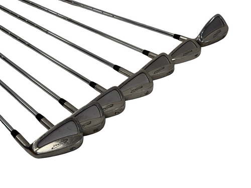 Vist Large View of Product Image Which is Used MENGERT AL-304 Mens Golf Iron Set RH 4I-PW w/ Dynalite R-Flex Shafts +1"