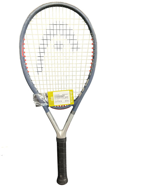 Vist Large View of Product Image Which is Used Head Racquet TI S5 COMFORT ZONE Adult Tennis Racquet Grey 4 3/8"