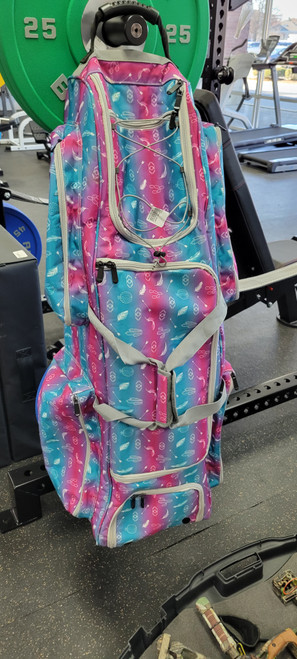 Vist Large View of Product Image Which is Used LARGE ROLLER BAG BB/SB Player Wheeled Bag None