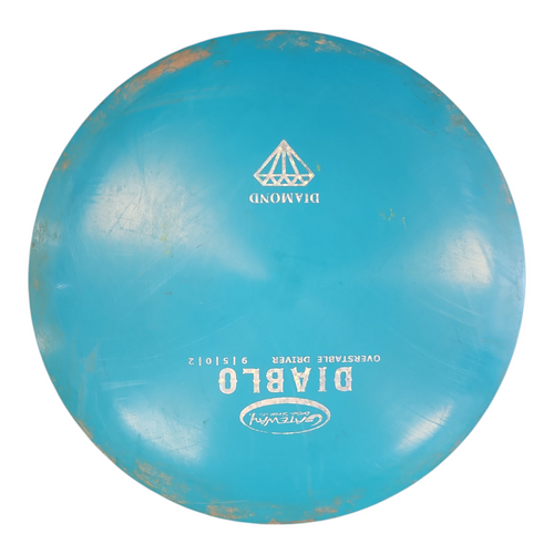 Vist Large View of Product Image Which is Used Gateway DIAMOND DIABLO Disc Golf Driver Carolina Blue