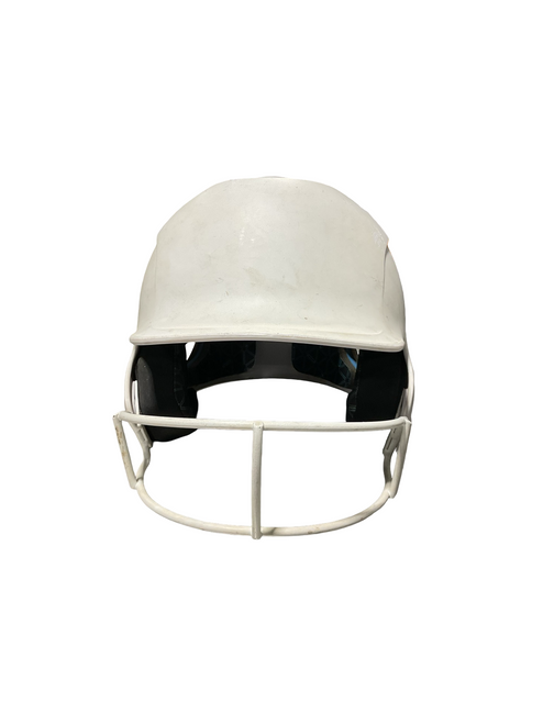 Vist Large View of Product Image Which is Used Easton SZ 6 7/8 - 7 3/8 Batting Helmet w/Mask White One Size