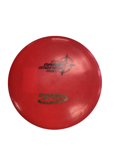 Vist Large View of Product Image Which is Used Innova STAR MAMBA Disc Golf Driver Red