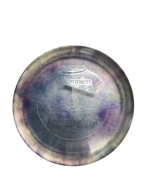 Vist Large View of Product Image Which is Used Innova CHAMPION THUNDERBIRD PAUL MCBETH Disc Golf Driver Purple