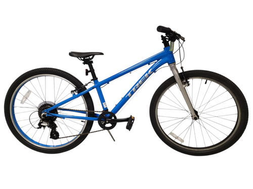 Vist Large View of Product Image Which is Used Trek Wahoo Junior 8-Speed Mountain Bike Blue 24"