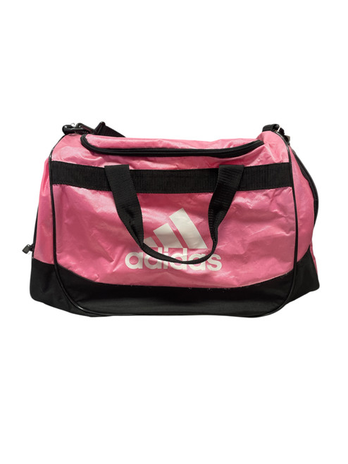Vist Large View of Product Image Which is Used Adidas Soccer Player Duffel Bag Pink