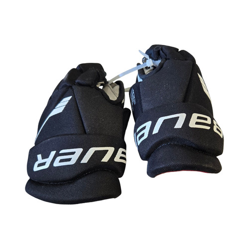Vist Large View of Product Image Which is Used Bauer LIL SPORT GLOVES 9IN Youth Gloves Black 9"