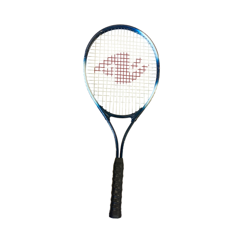 Vist Large View of Product Image Which is Used TOURNAMENT EDGE Adult Tennis Racquet Royal Blue 