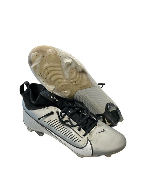 Vist Large View of Product Image Which is Used Nike Adult FB Cleats Grey Senior 12