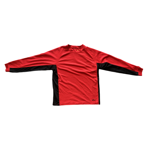 Vist Large View of Product Image Which is Used SOCCER GOALIE TOP YH Soccer Goalie Top Yth Red SM