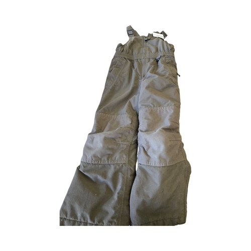 Vist Large View of Product Image Which is Used Lands End YTH BIBS SZXS 5T Snow Bibs Y Brown XS