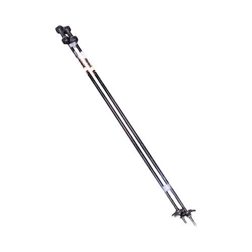 Vist Large View of Product Image Which is Used Scott SKI POLES 54IN Mens DH Ski Pole Black 135 cm / 54 in